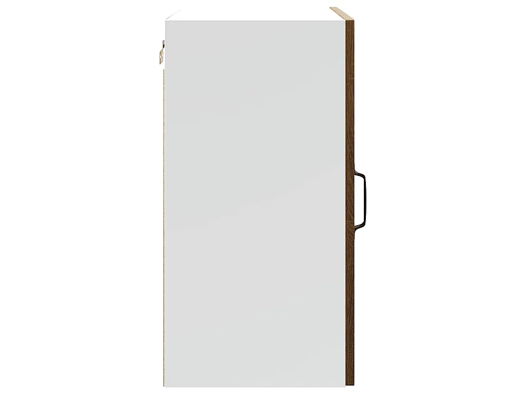 Armoire murale de cuisine Kalmar chêne marron bois d'ingénierie