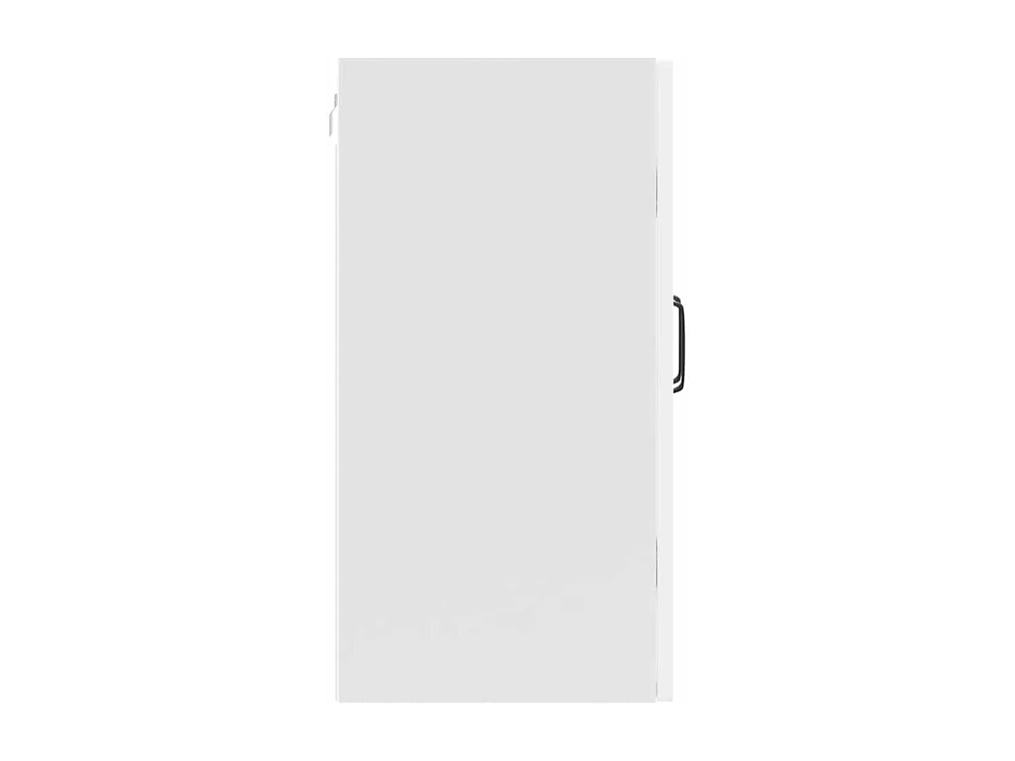 Armoire murale de cuisine avec porte en verre Kalmar blanc