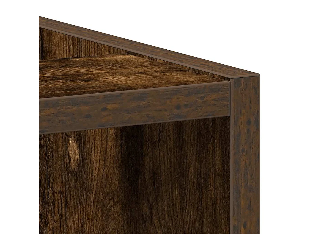 Meuble bas "Riga" Chêne fumé 40 x 44,5 x 81,5 cm Bois d'ingénierie