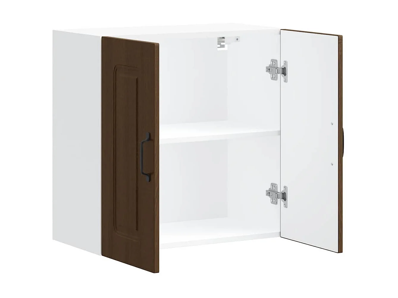 Armoire murale de cuisine Kalmar chêne marron bois d'ingénierie