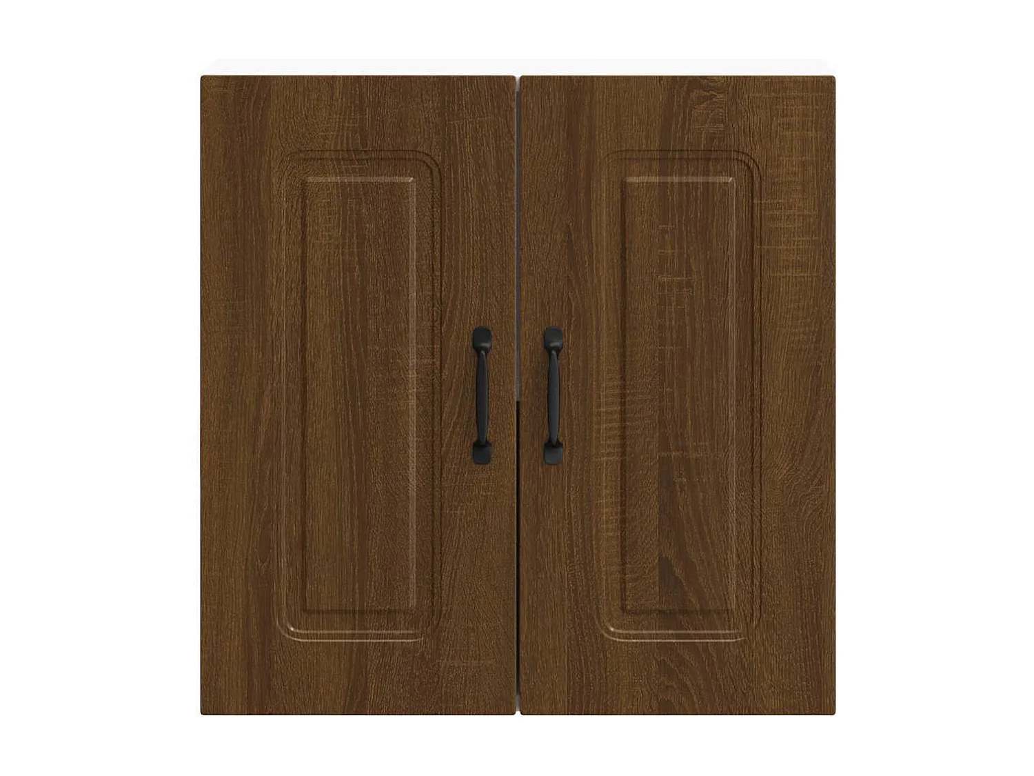Armoire murale de cuisine Kalmar chêne marron bois d'ingénierie