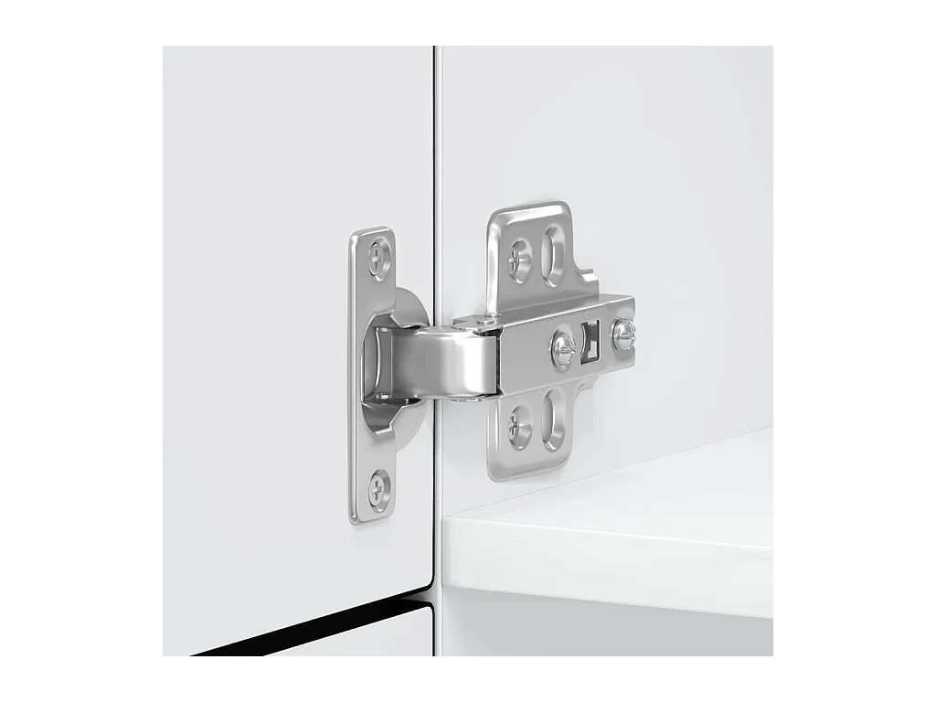 Armoire de cuisine Kalmar noir bois d'ingénierie