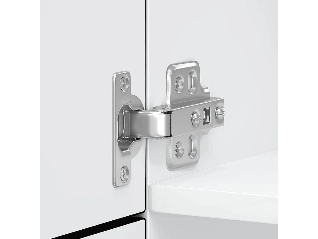 Armoire de cuisine Kalmar noir bois d'ingénierie