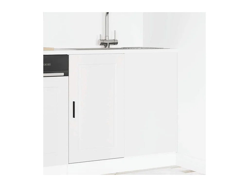 Armoire de cuisine Porto blanc bois d'ingénierie