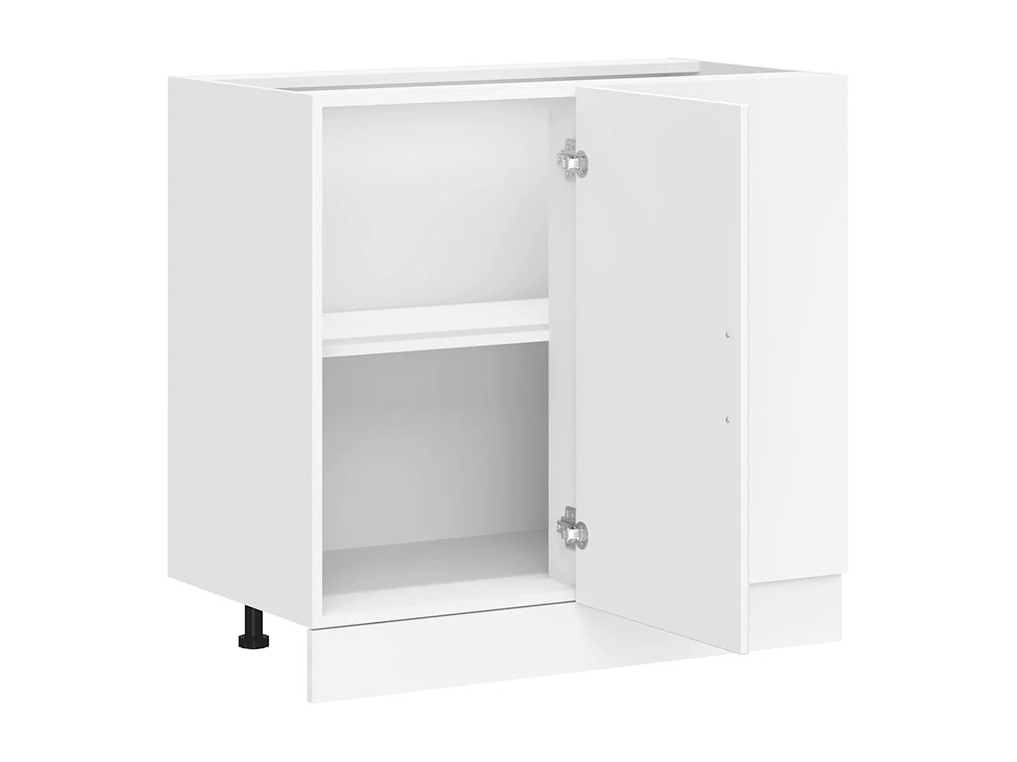 Armoire de cuisine Porto blanc bois d'ingénierie