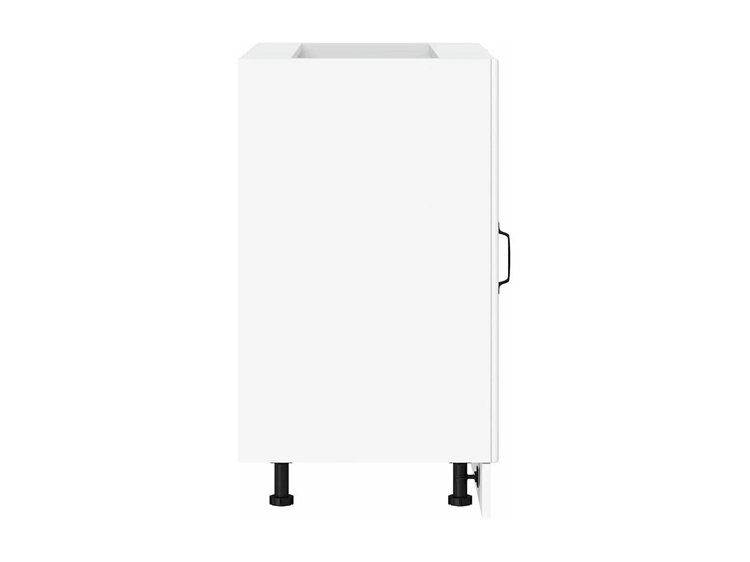 Armoire de cuisine Porto blanc bois d'ingénierie