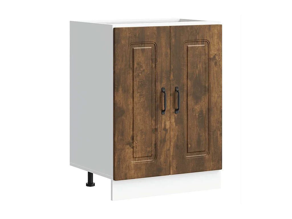 Mobile base lavello Kalmar Rovere Fumo 60x46x81,5 cm Truciolato