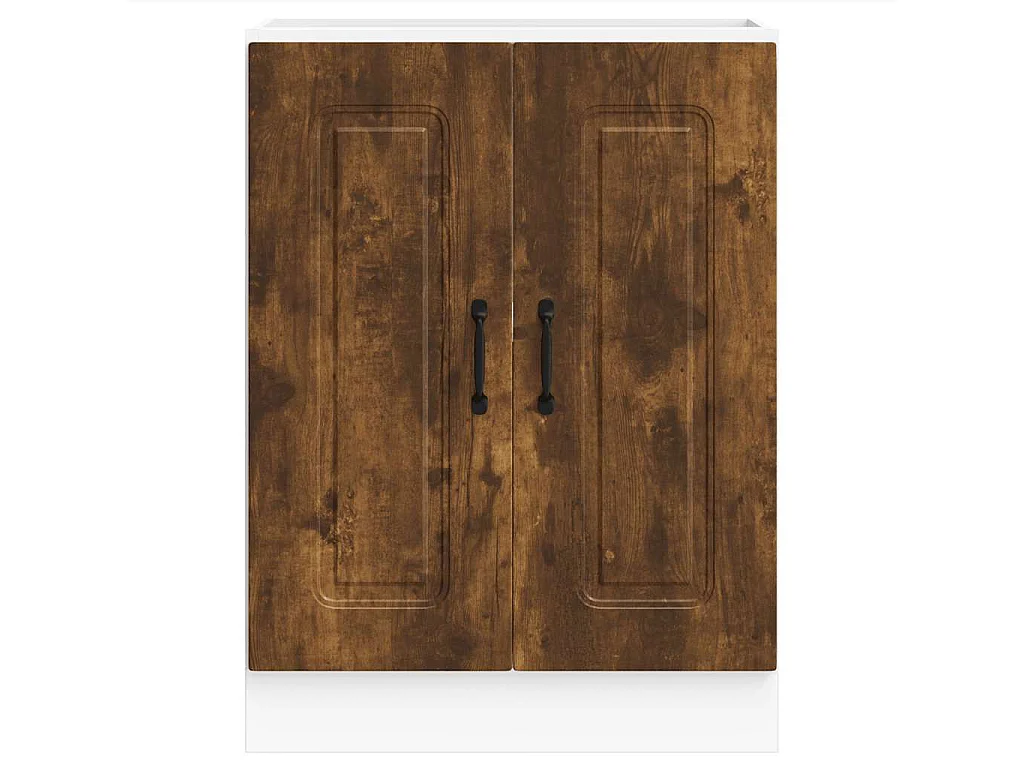 Armário baixo lavatório Kalmar carvalho fumado 60x46x81,5 cm