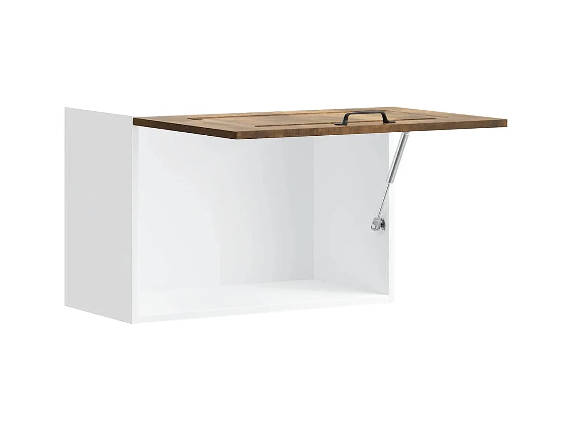 Armoire murale de cuisine Kalmar chêne fumé bois d'ingénierie