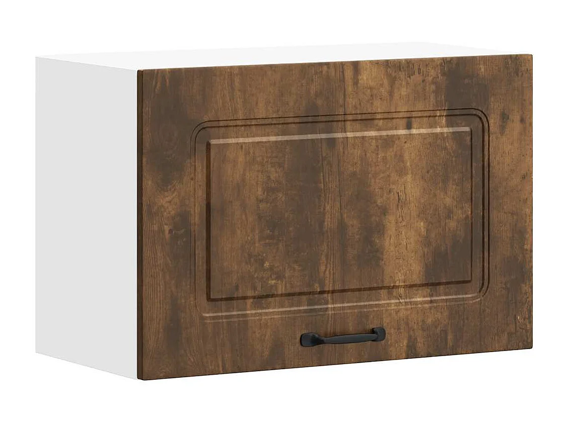 Armoire murale de cuisine Kalmar chêne fumé bois d'ingénierie