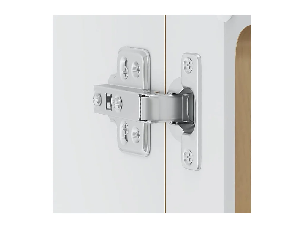 Armoire murale de cuisine avec porte vitrée "Lucca" Chêne artisanal Bois d'ingénierie