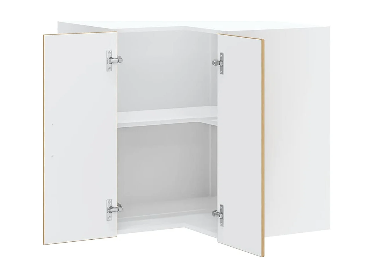 Armoire d'angle murale de cuisine Kalmar chêne artisanal