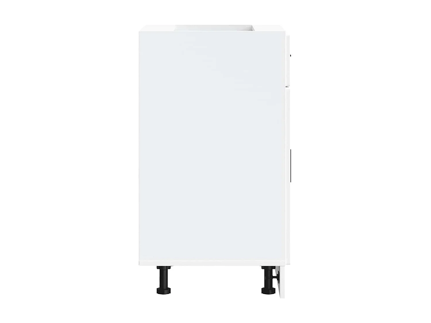 Armoire de cuisine Porto blanc bois d'ingénierie