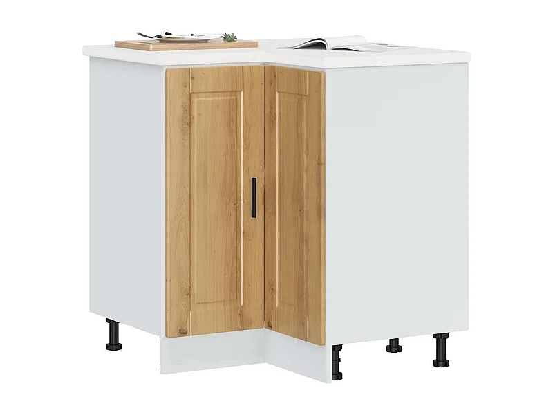 Base Angolo Cucina Porto Rovere Artigianale Legno Multistrato