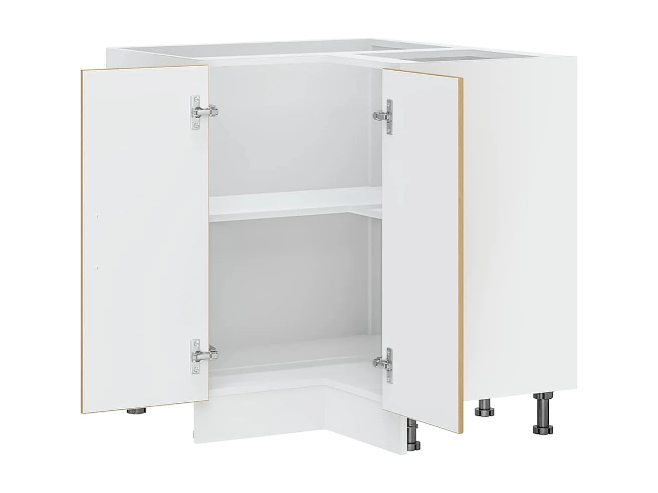 Base Angolo Cucina Porto Rovere Artigianale Legno Multistrato