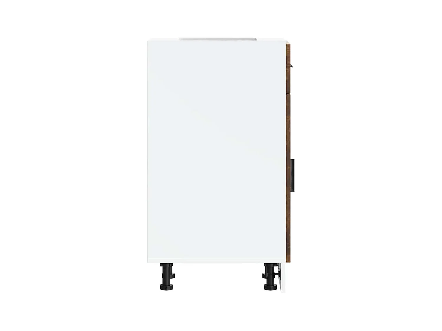 Base da Cucina Porto Rovere Fumo in Legno Multistrato