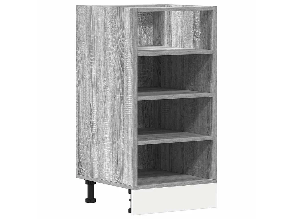 Meuble bas "Riga" Gris Sonoma 40 x 44,5 x 81,5 cm Bois d'ingénierie