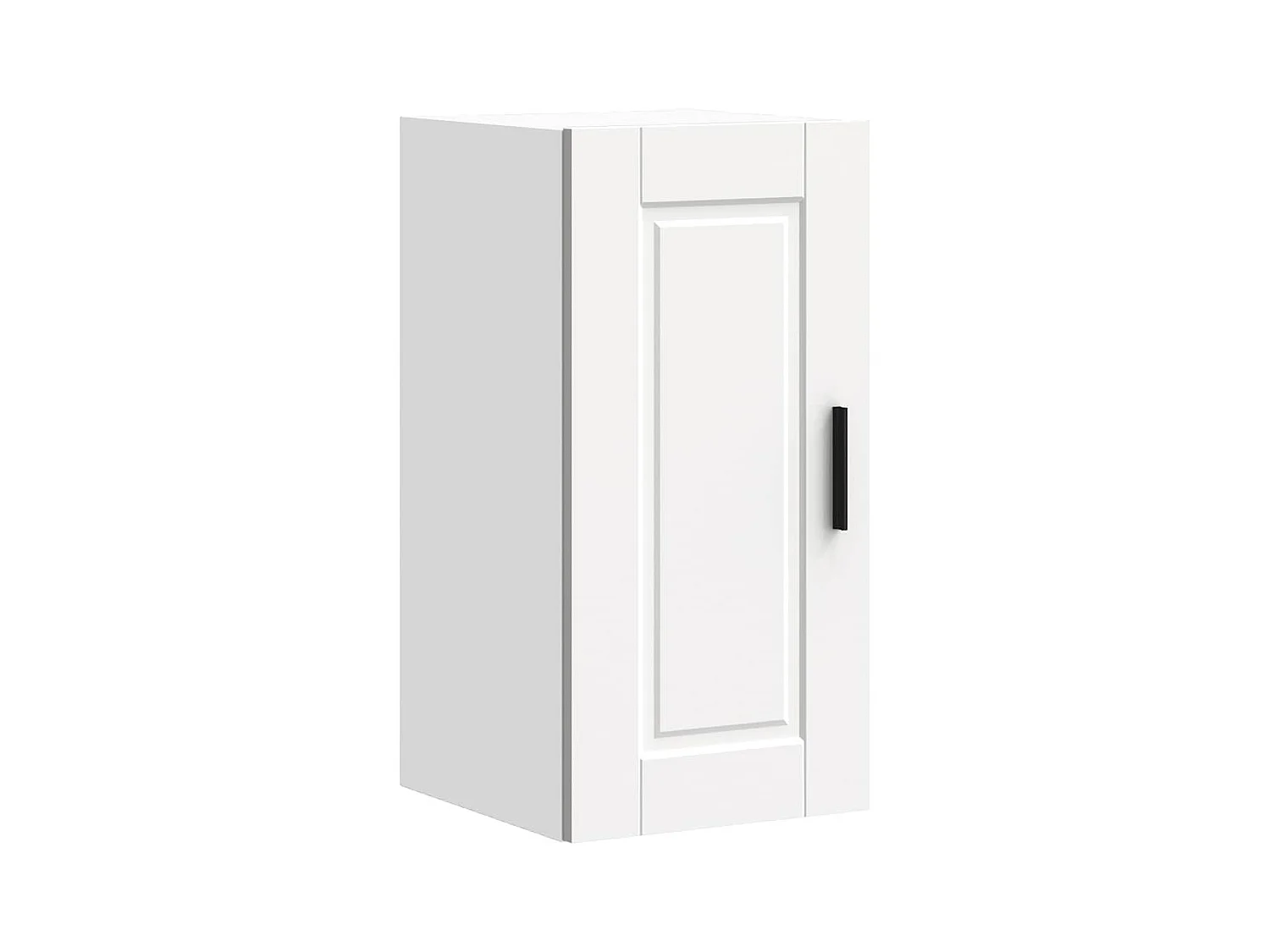Armoire murale de cuisine Porto blanc bois d'ingénierie
