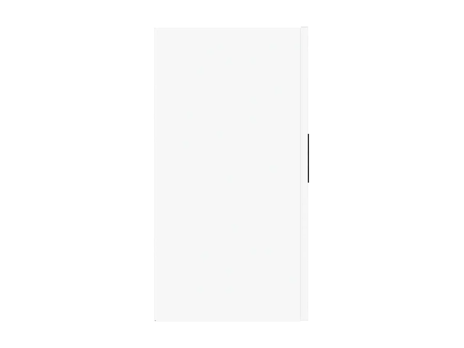 Armoire murale de cuisine Porto blanc bois d'ingénierie