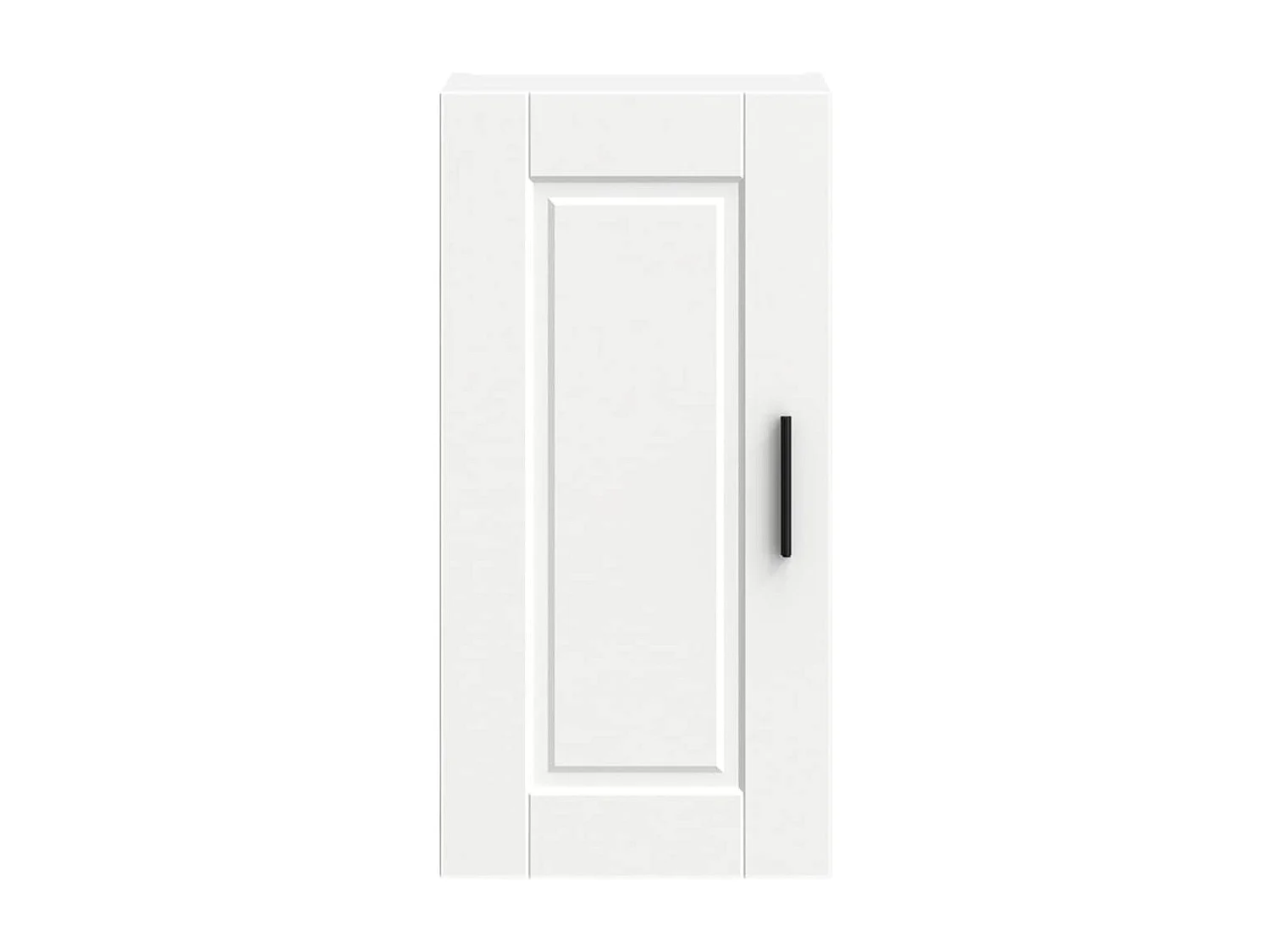 Armoire murale de cuisine Porto blanc bois d'ingénierie