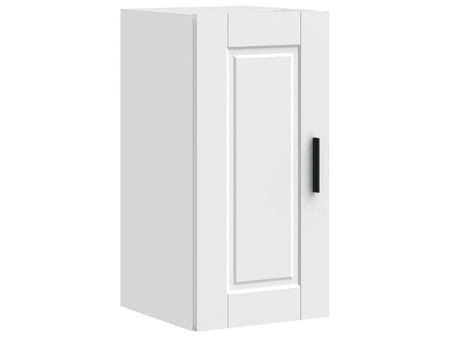 Armoire murale de cuisine Porto blanc bois d'ingénierie