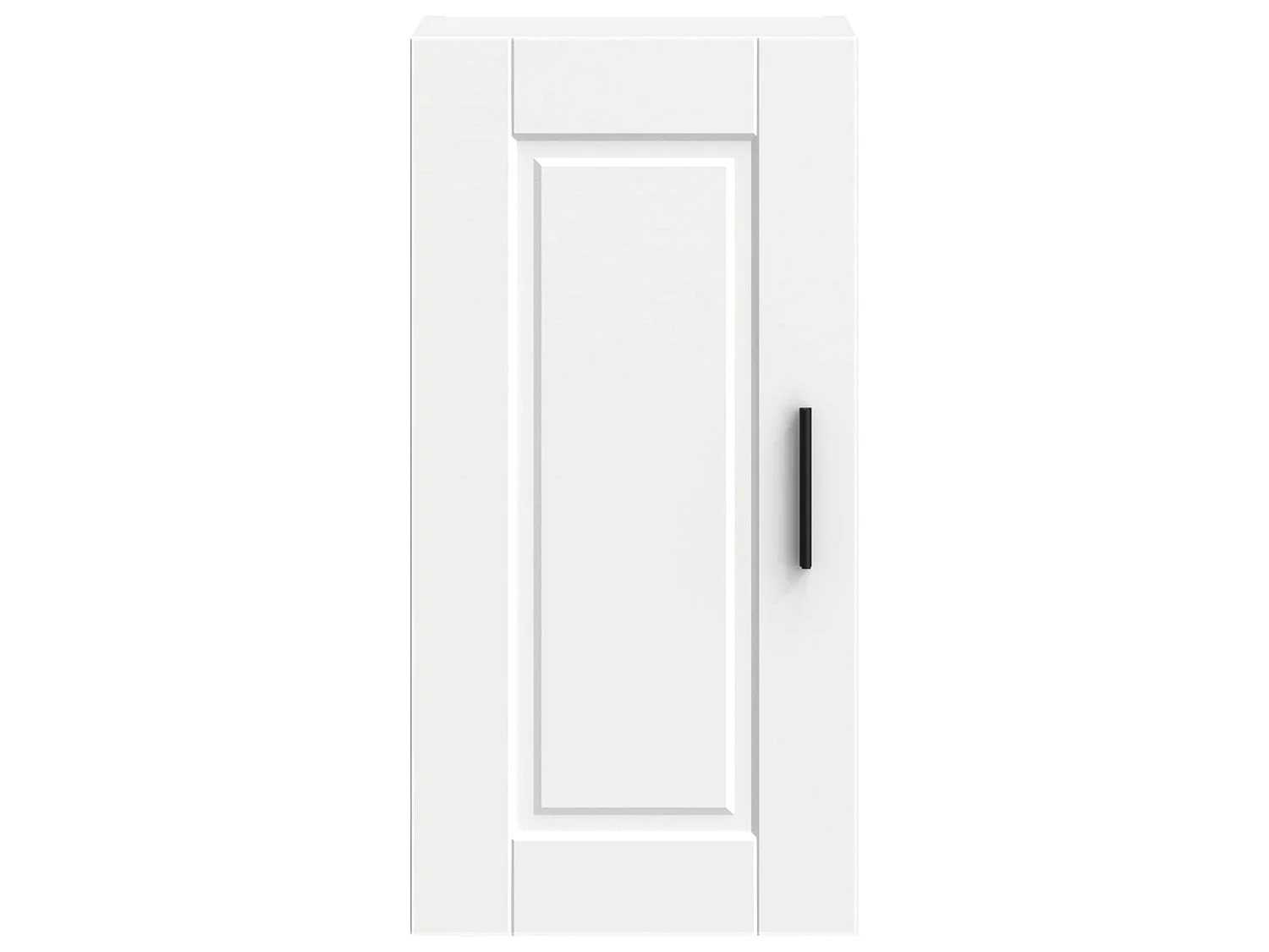 Armoire murale de cuisine Porto blanc bois d'ingénierie