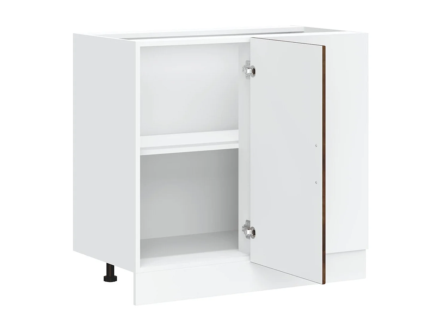 Onderkast Kalmar bewerkt hout gerookt eikenkleurig