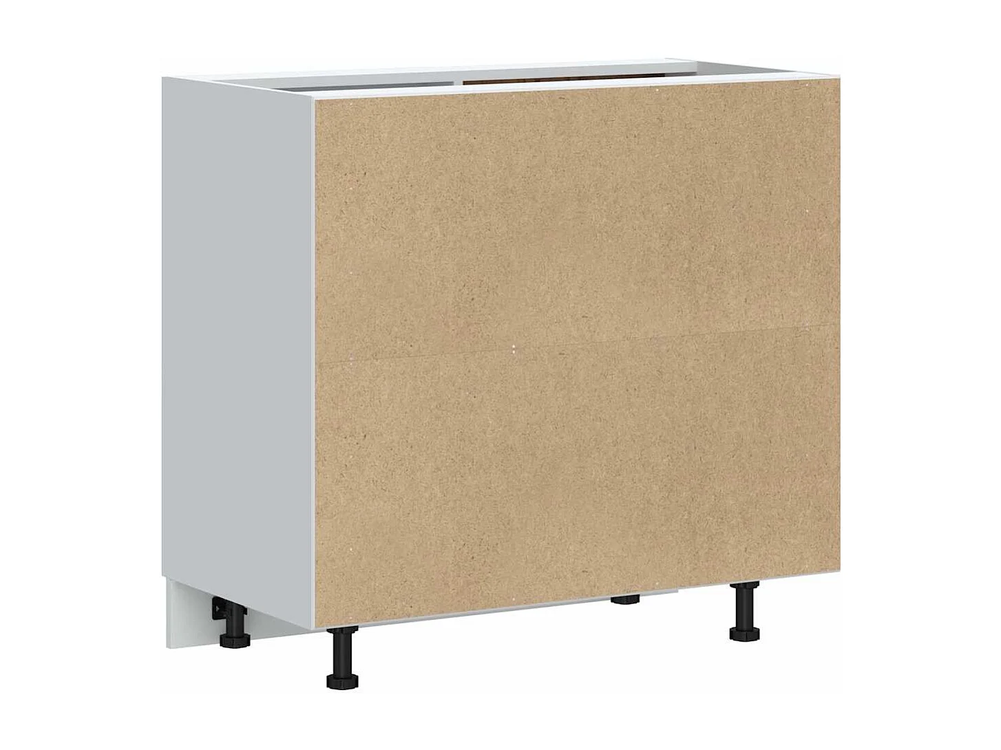 Onderkast Kalmar bewerkt hout gerookt eikenkleurig