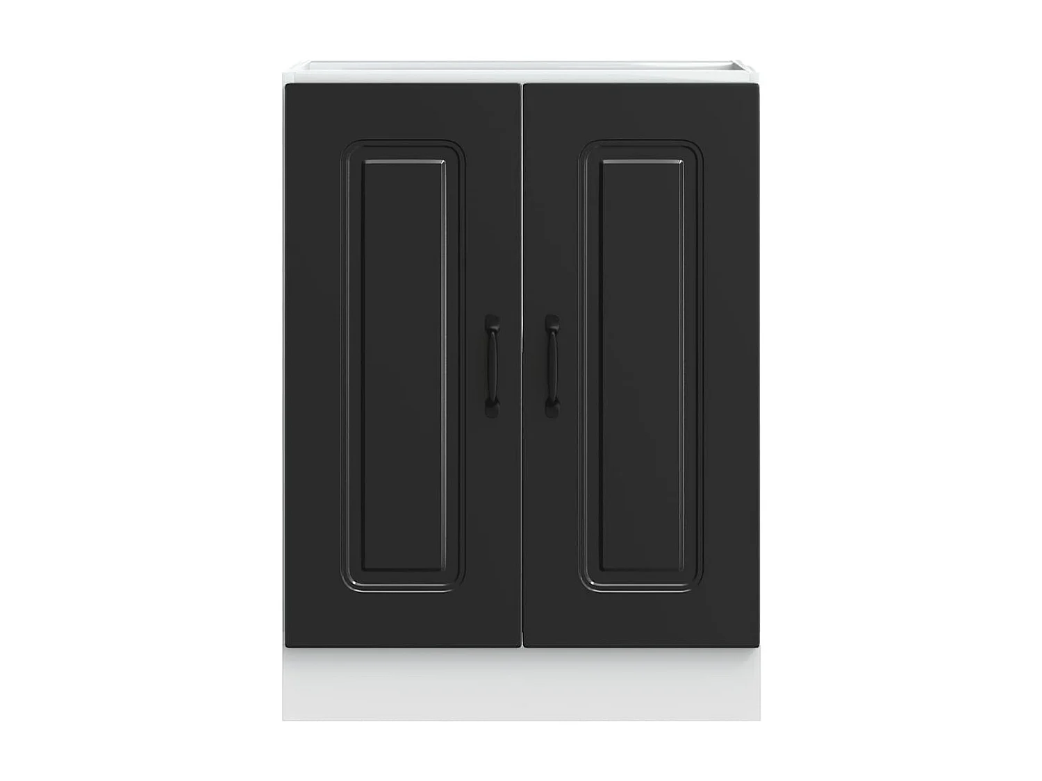 Mobile base lavello Kalmar Nero 60x46x81,5 cm in Truciolato