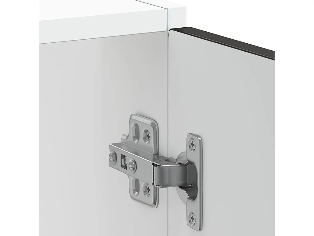 Mobile base lavello Kalmar Nero 60x46x81,5 cm in Truciolato