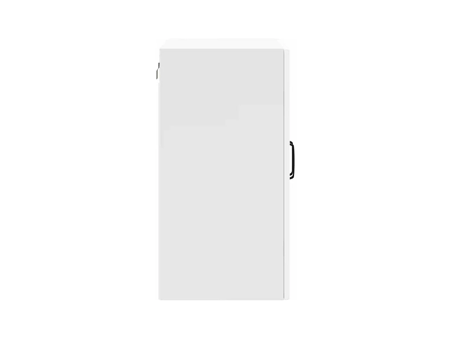 Pensile da Cucina con Porta in Vetro Lucca Bianco Truciolato