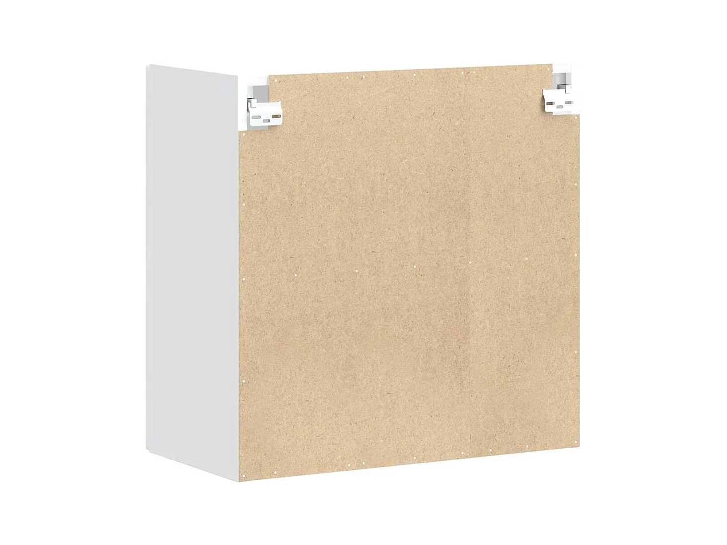 Pensile da Cucina con Porta in Vetro Lucca Bianco Truciolato