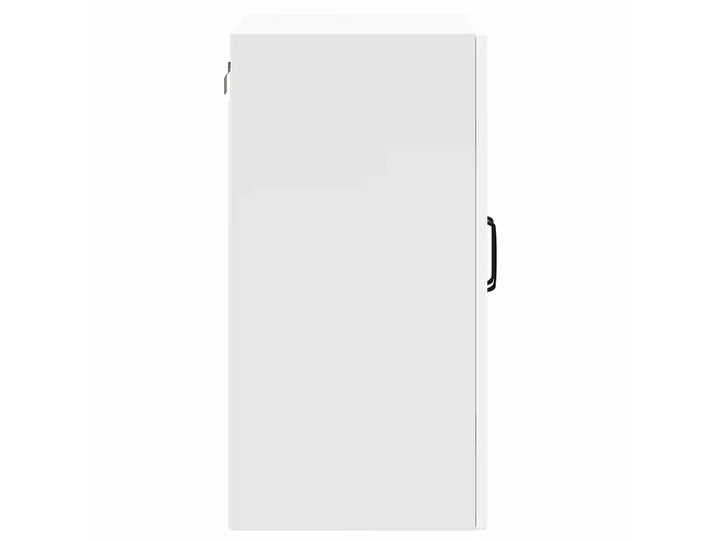 Armoire murale de cuisine avec porte en verre Lucca blanc