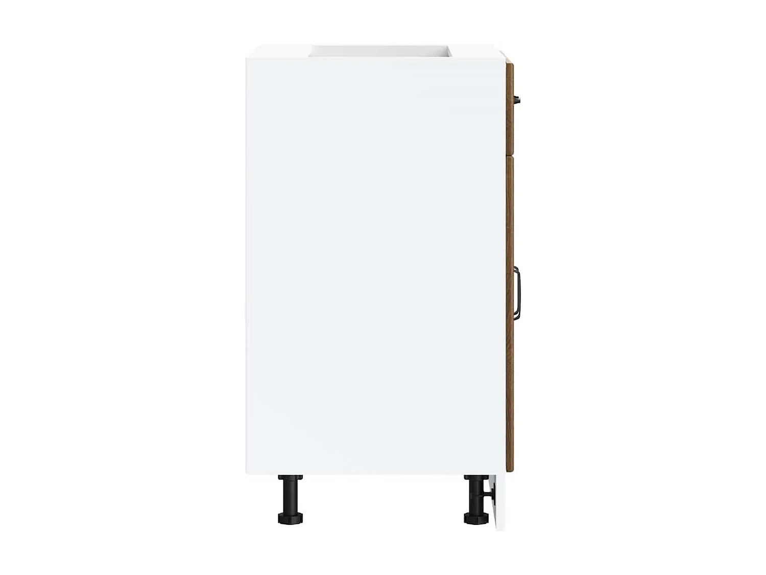 Onderkast Kalmar bewerkt hout bruin eikenkleur