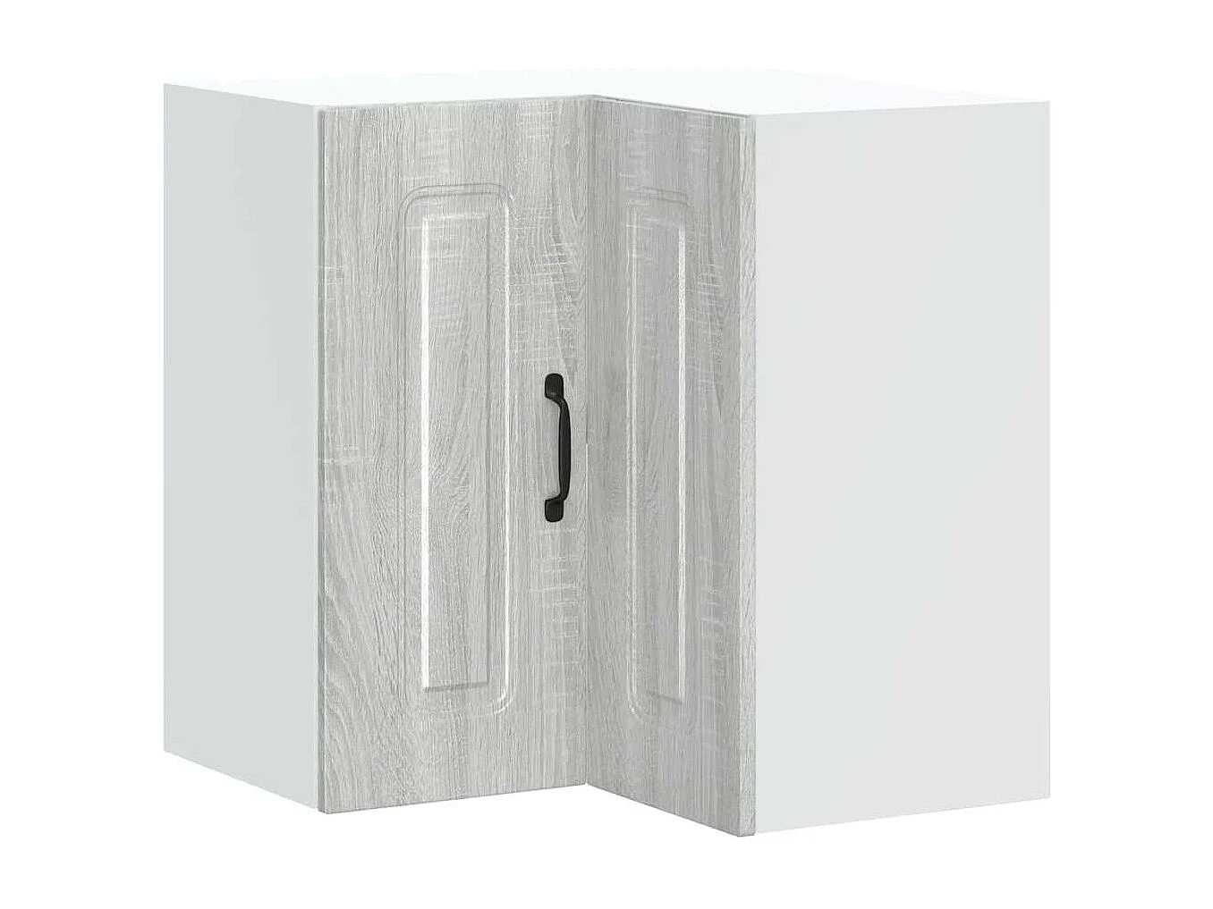 Armoire murale d'angle de cuisine Kalmar sonoma gris