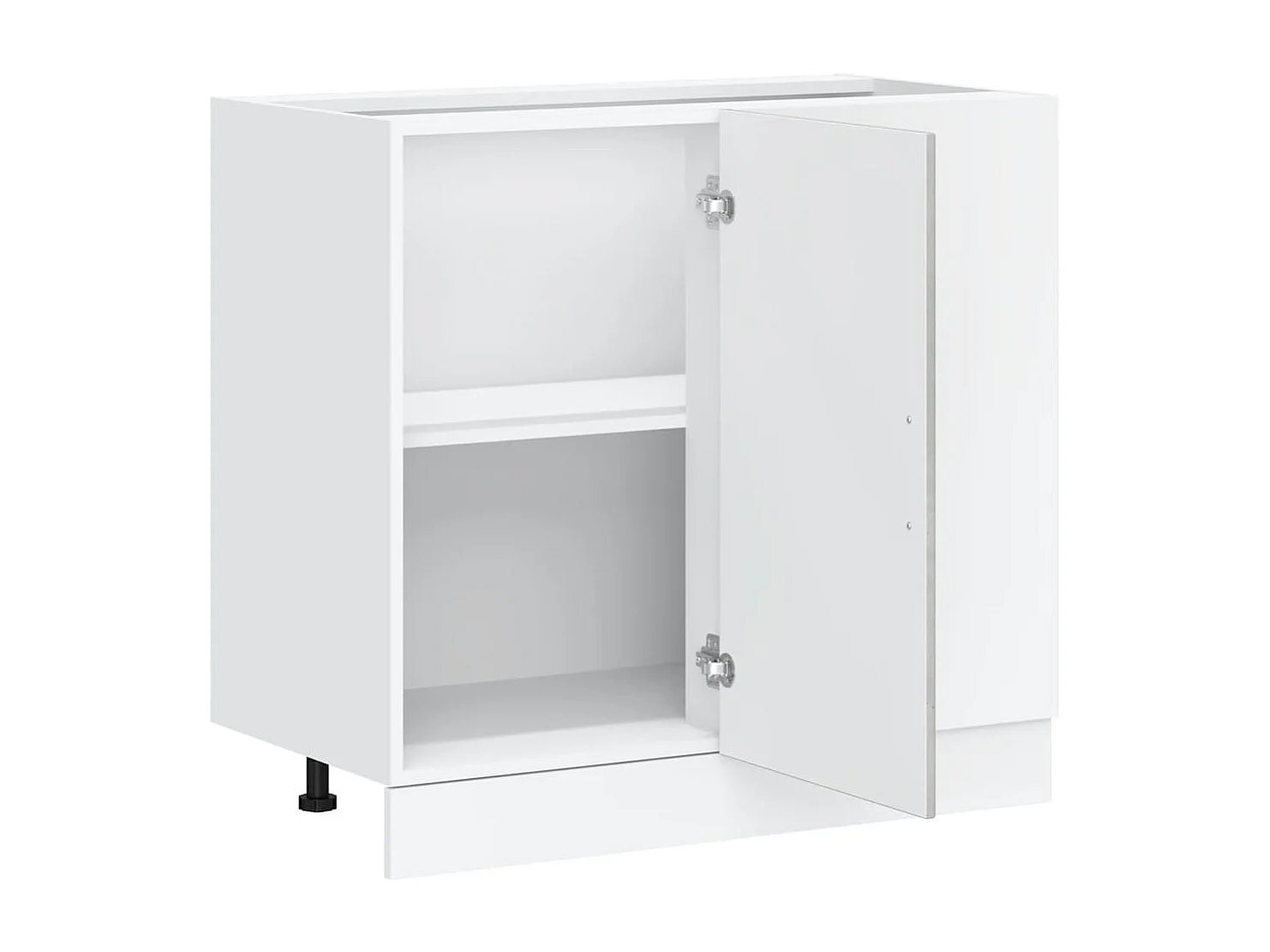 Küchenunterschrank Lyon Betongrau Holzwerkstoff