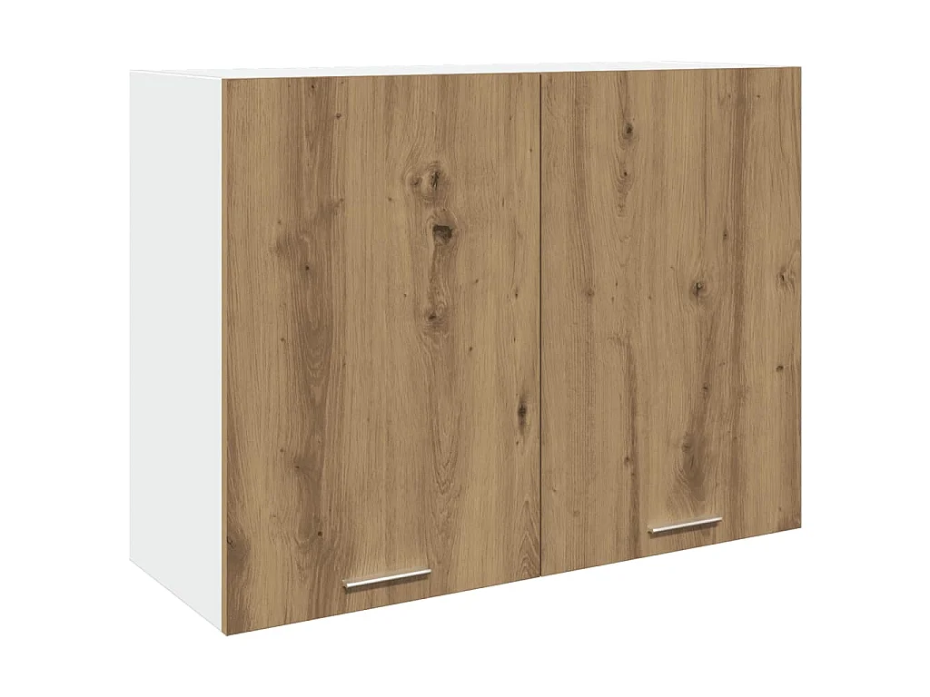 Armoire suspendue "Lyon" Chêne artisanal 80 x 31 x 60 cm Bois d'ingénierie