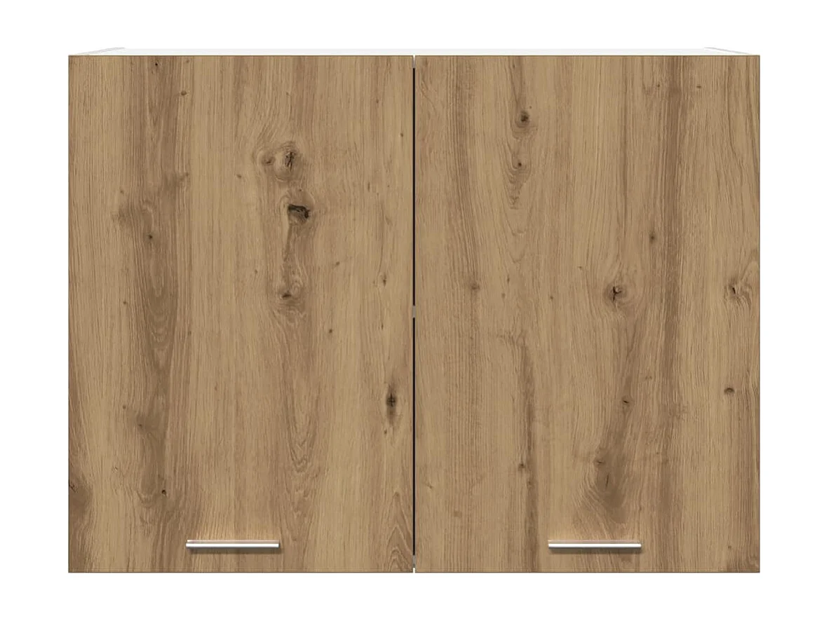 Armoire suspendue "Lyon" Chêne artisanal 80 x 31 x 60 cm Bois d'ingénierie