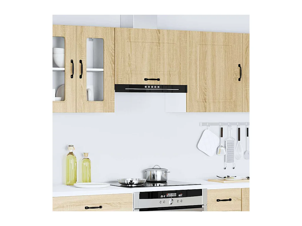 Küchen-Hängeschrank Kalmar Sonoma-Eiche Holzwerkstoff