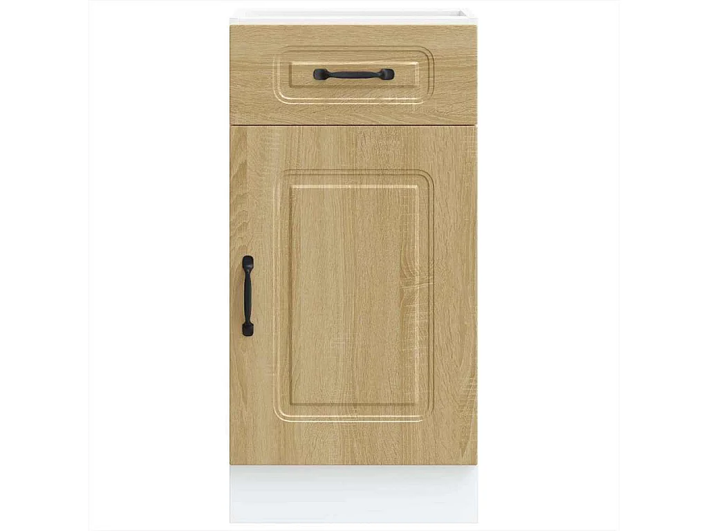 Armoire de cuisine Kalmar chêne sonoma bois d'ingénierie