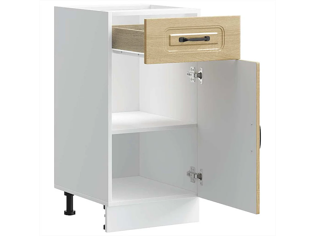 Armoire de cuisine Kalmar chêne sonoma bois d'ingénierie