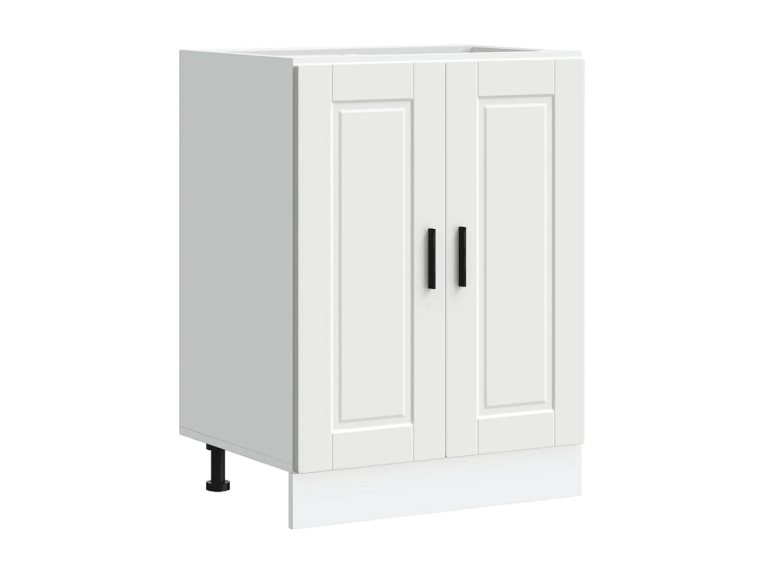 Armoire de cuisine Porto blanc bois d'ingénierie