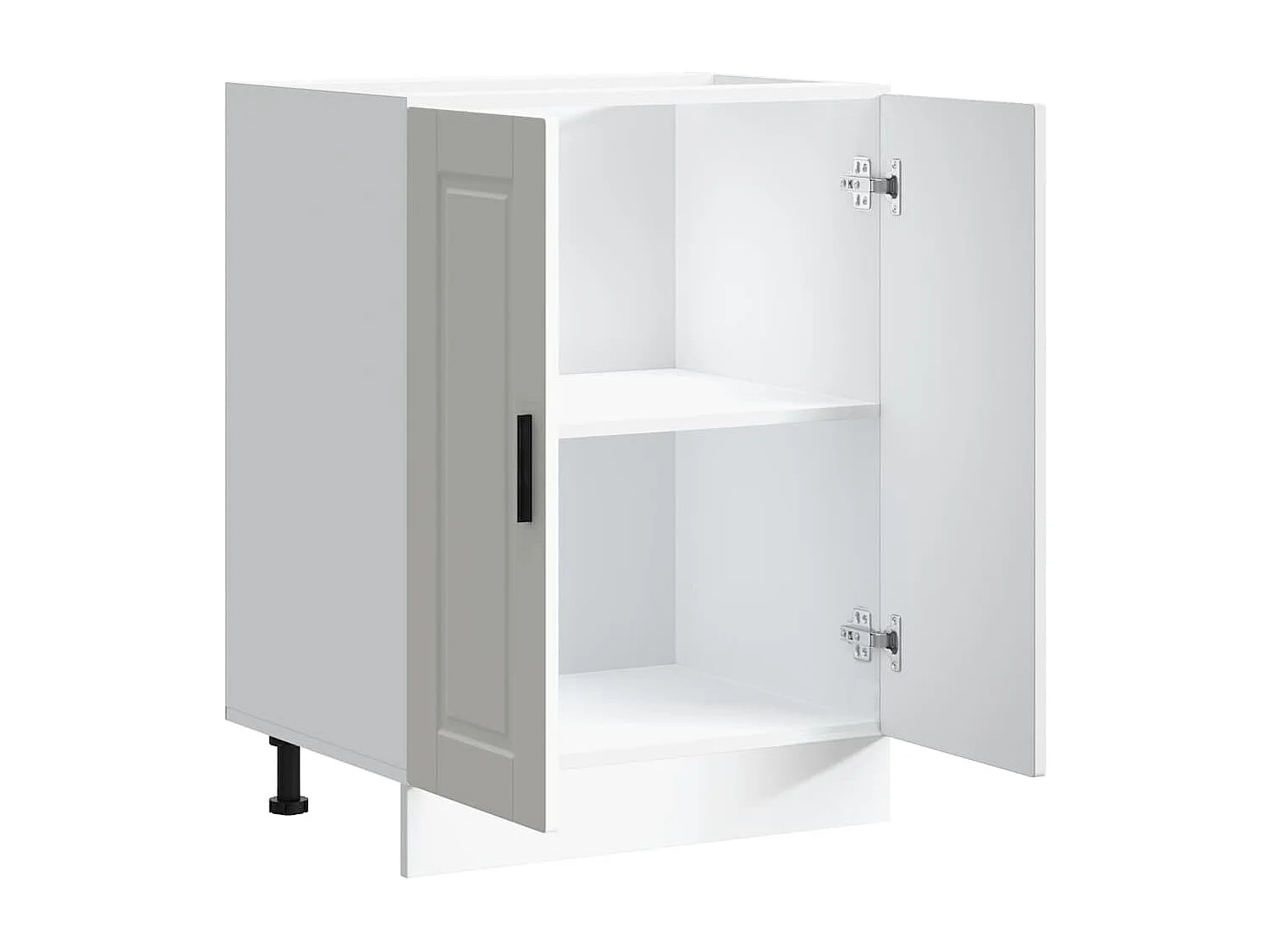 Armoire de cuisine Porto blanc bois d'ingénierie