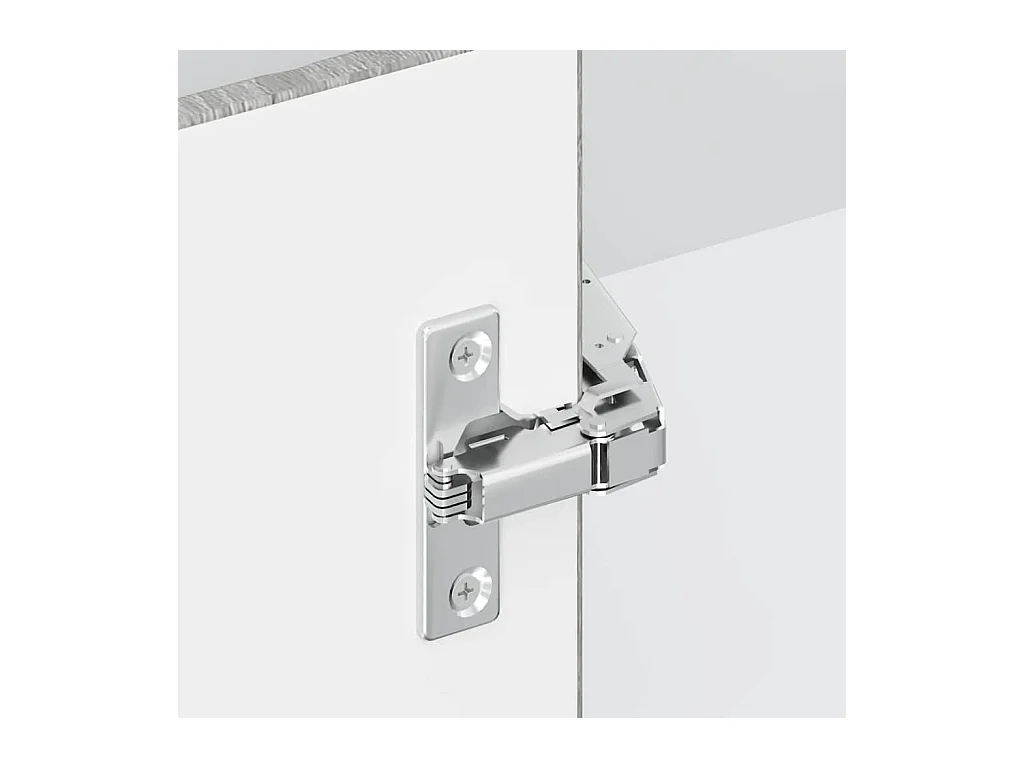 Küchen-Eckunterschrank Kalmar Grau Sonoma Holzwerkstoff