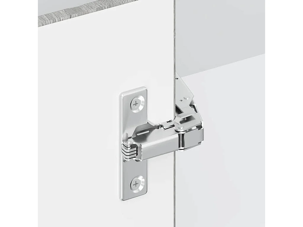 Küchen-Eckunterschrank Kalmar Grau Sonoma Holzwerkstoff