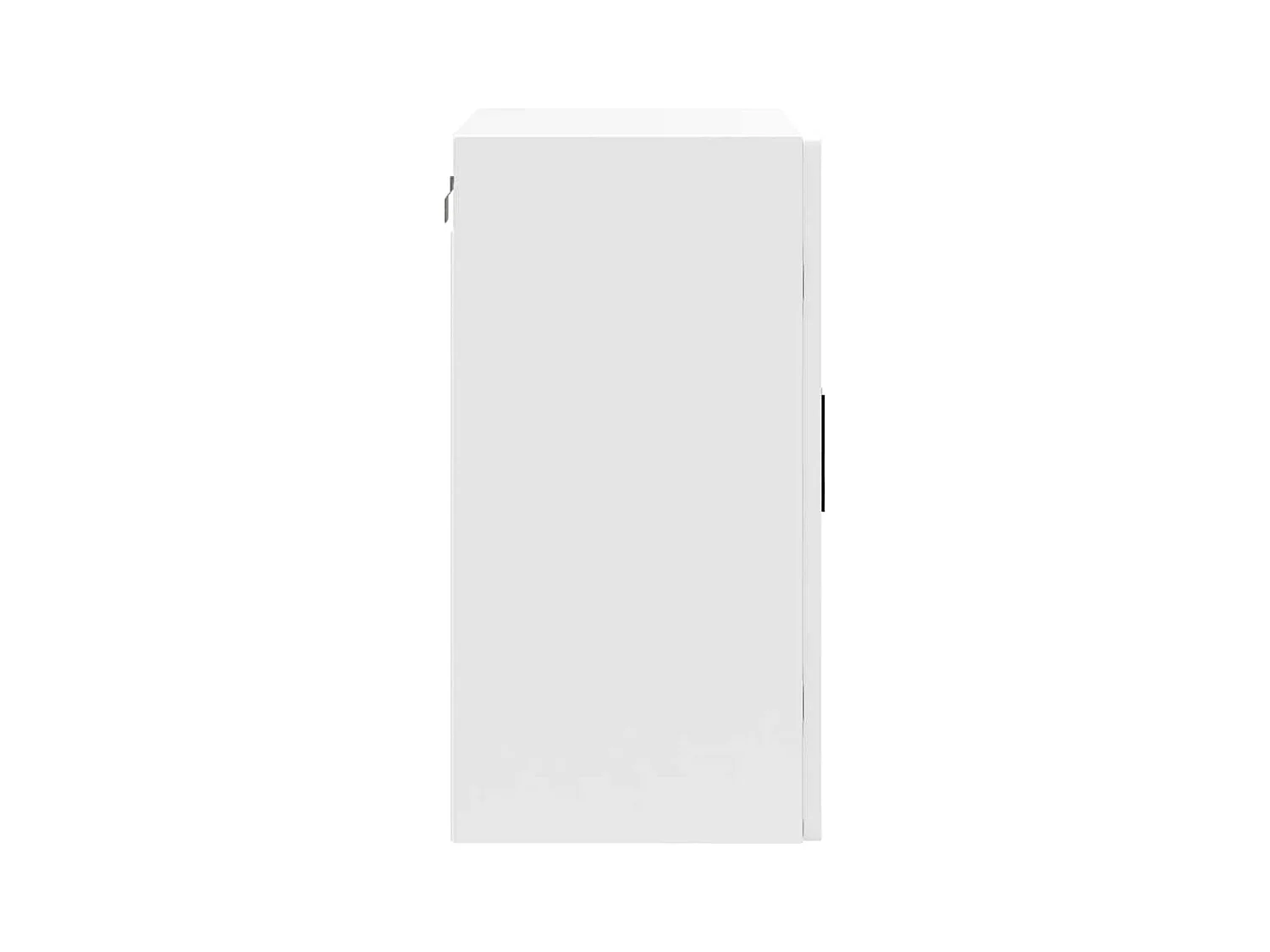 Keukenwandkast met glazen deur Porto hoogglans wit