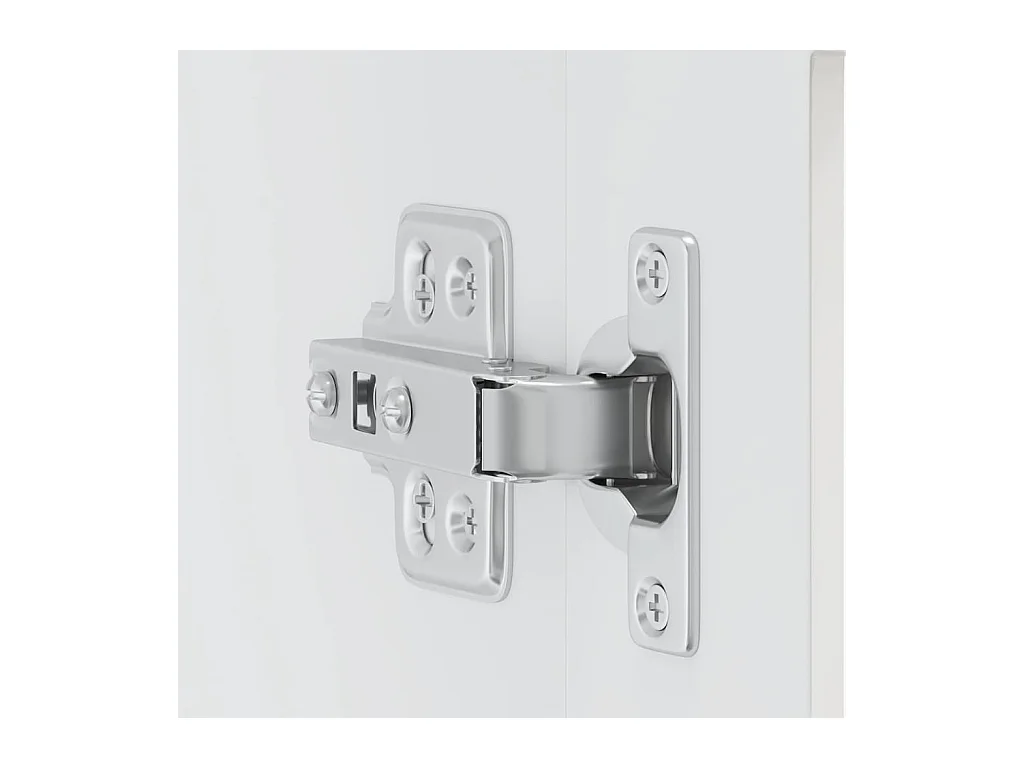 Keukenwandkast met glazen deur Porto hoogglans wit