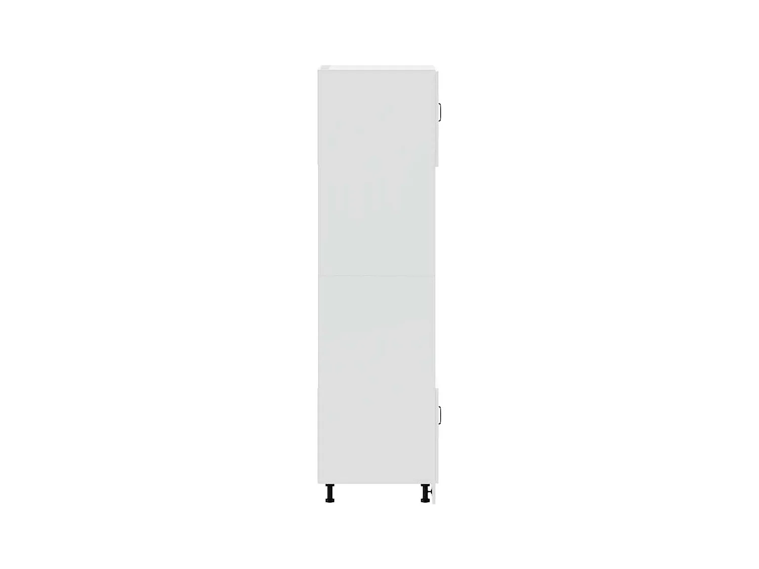 Ovenkasten 2 st Porto bewerkt hout wit