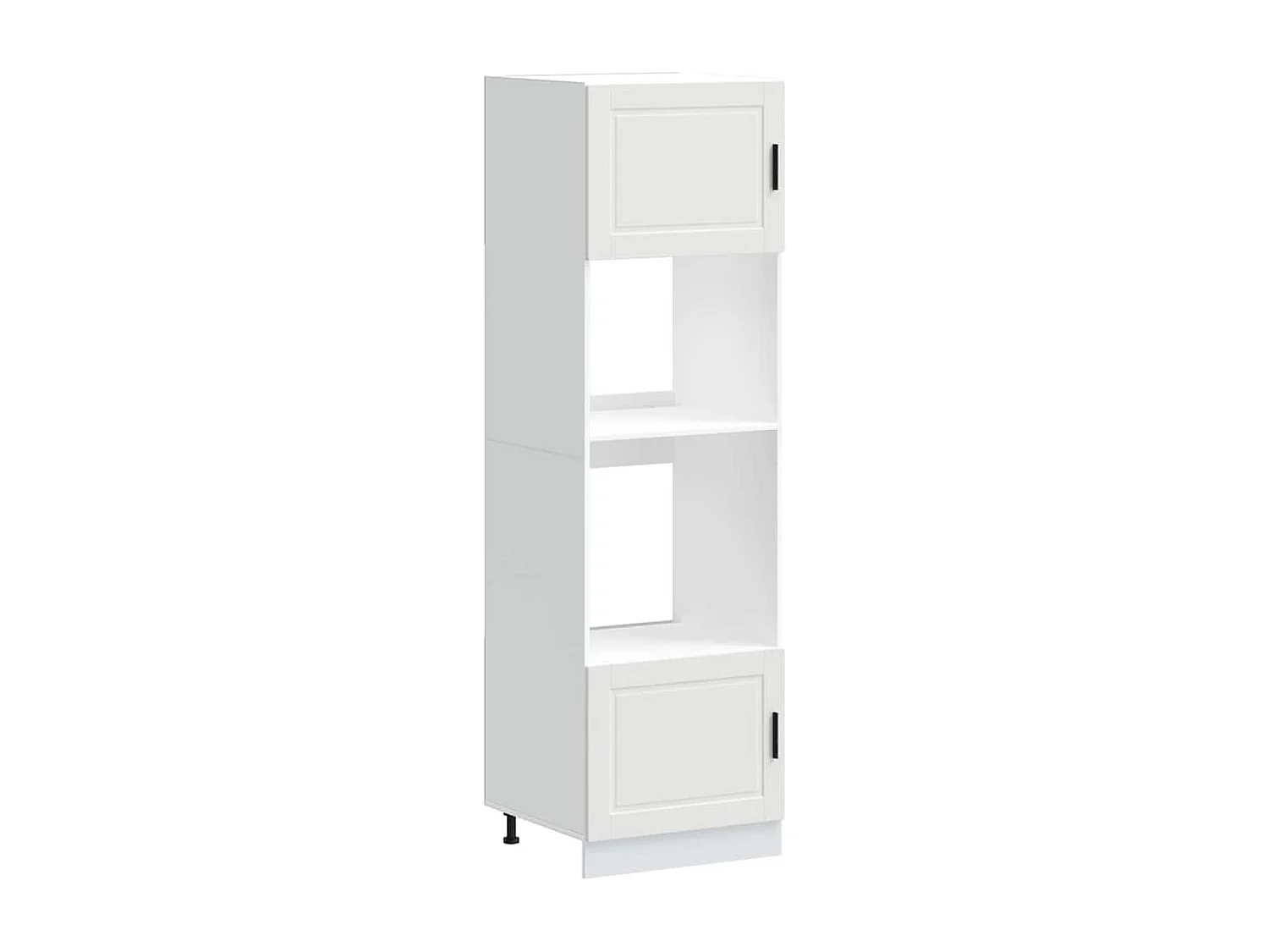 Armoires de four 2 pcs Porto blanc bois d'ingénierie