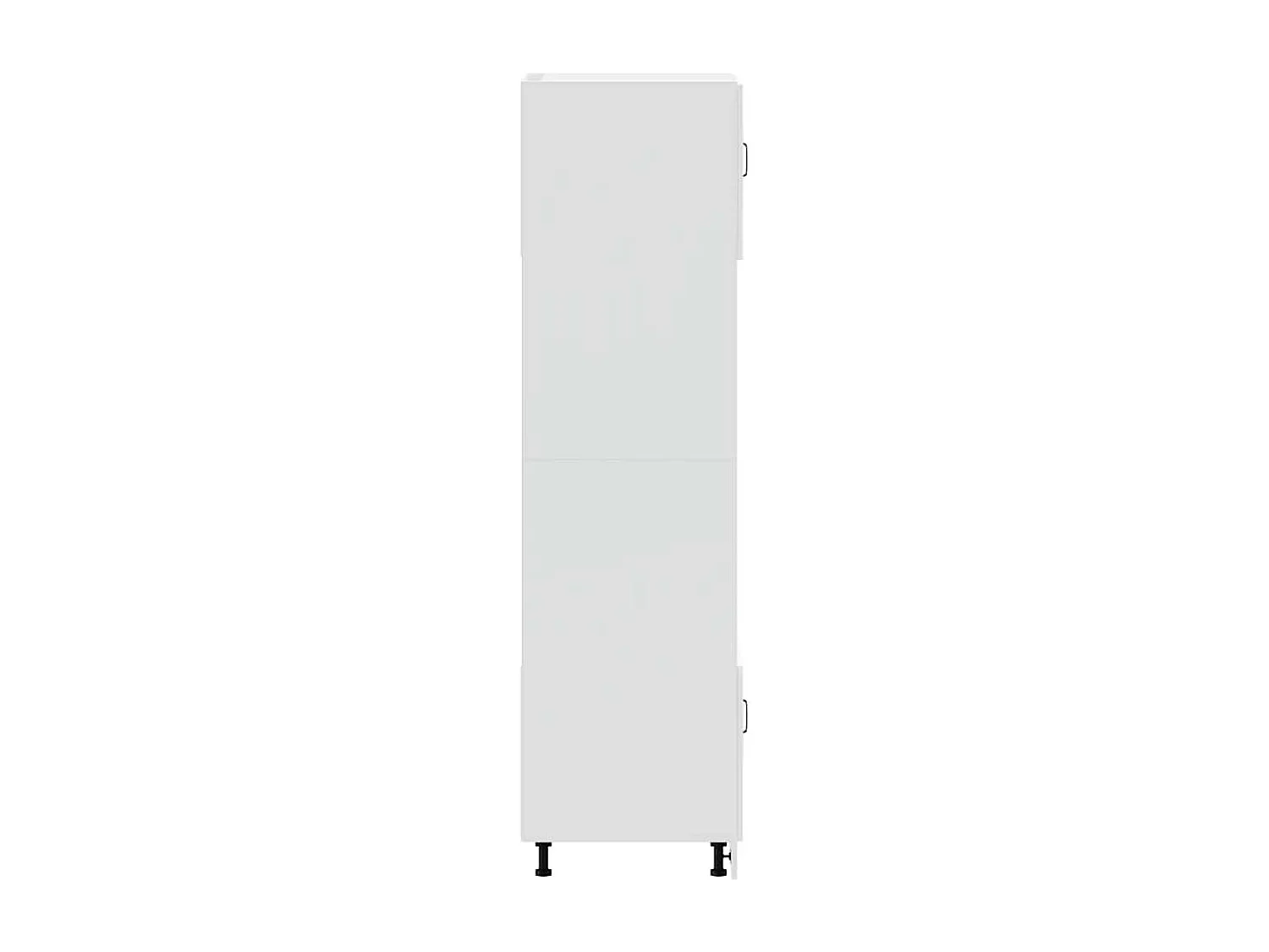 Armoires de four 2 pcs Porto blanc bois d'ingénierie